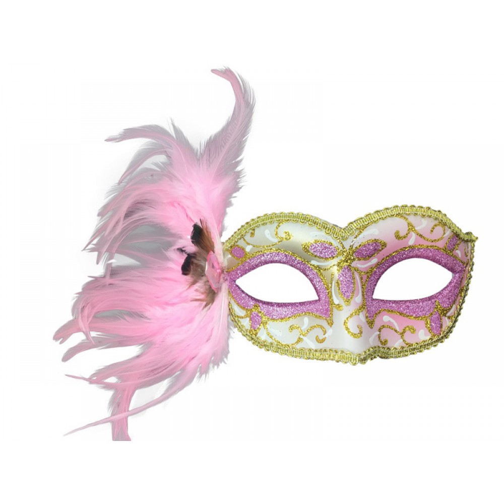 Pink Carnival Mask