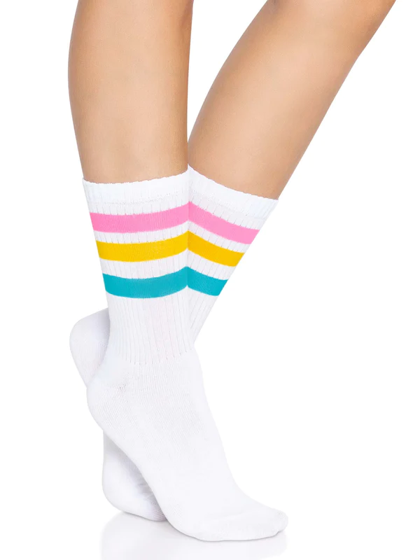 Pansexual Pride Crew Socks