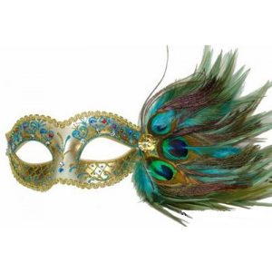 Peacock Feather Mask