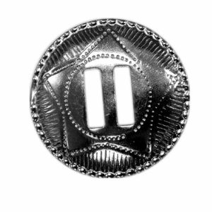 Circle Concho - 10mm (3⁄8″) - Silver