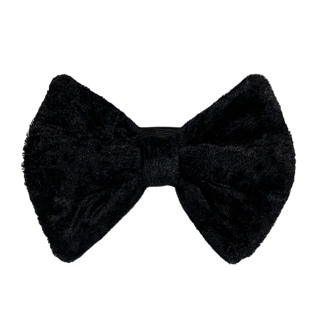 Black Crushed Velvet