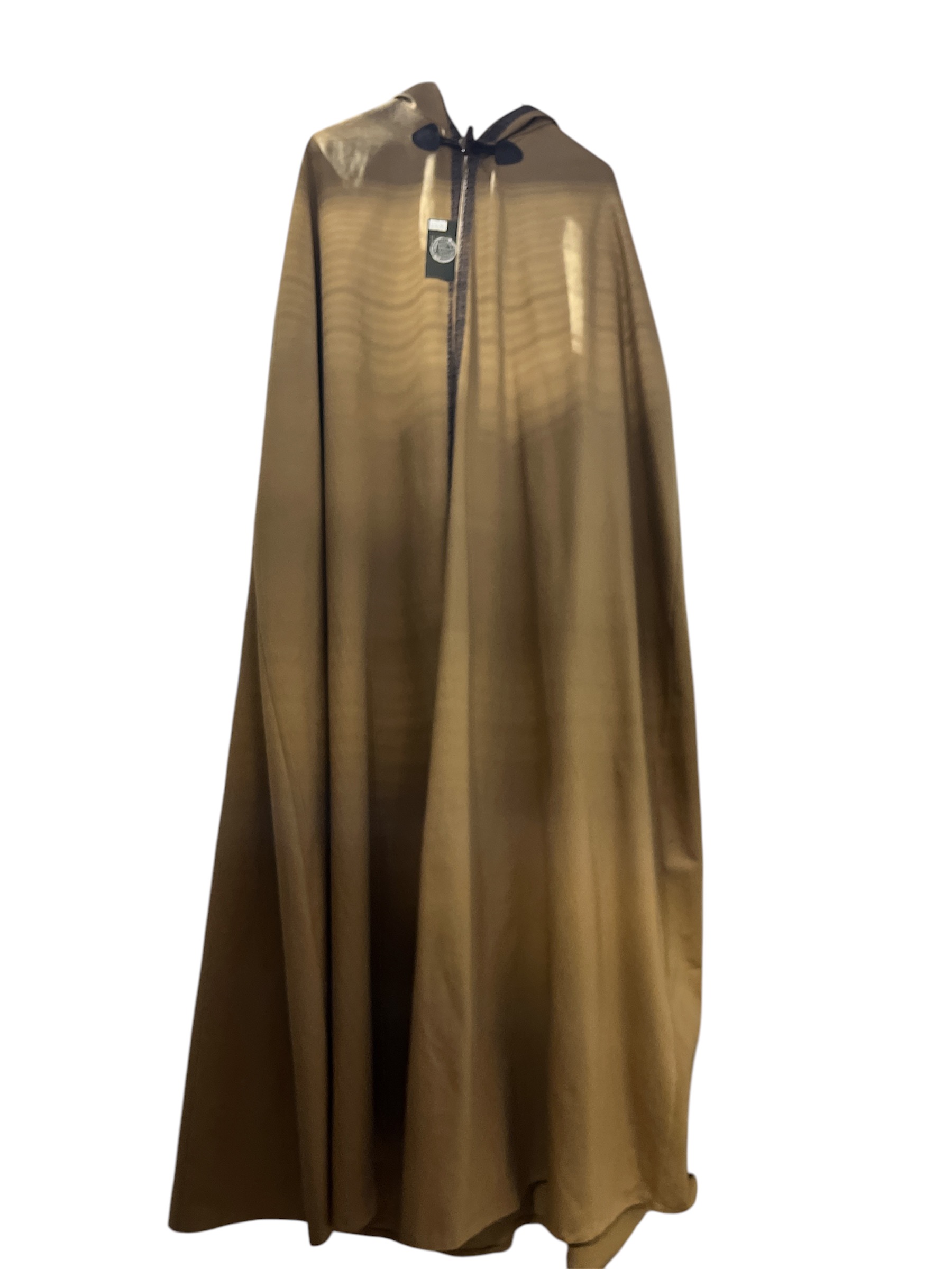 Warm Tan Cape with Trim (Theatre Garage Brand)