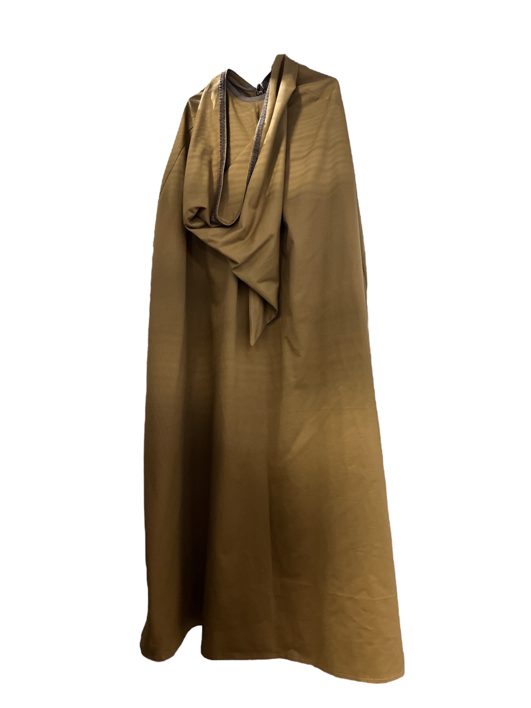 Warm Tan Cape with Trim (Theatre Garage Brand)