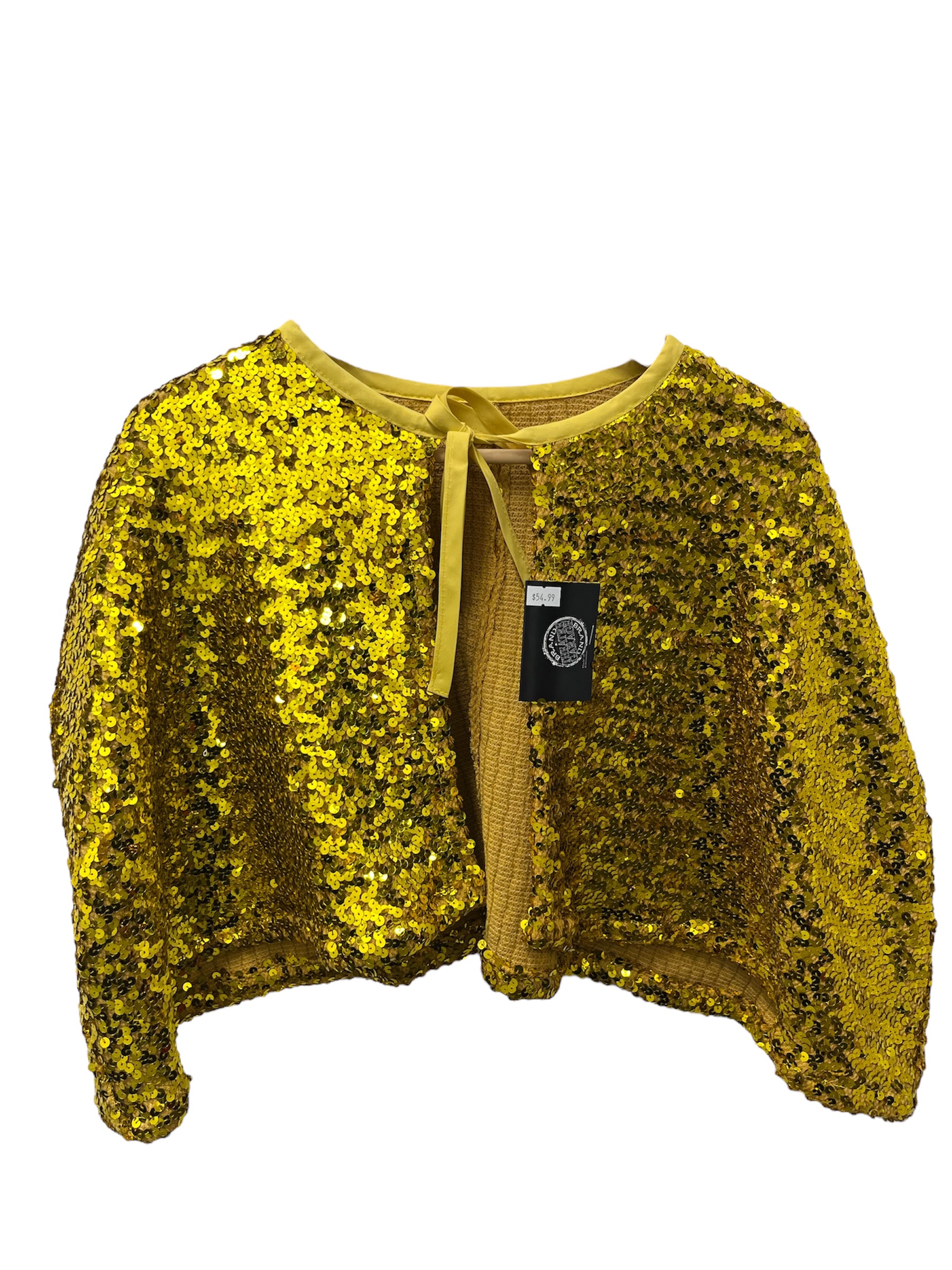 Gold Sequin Capelet (Theatre Garage Brand)