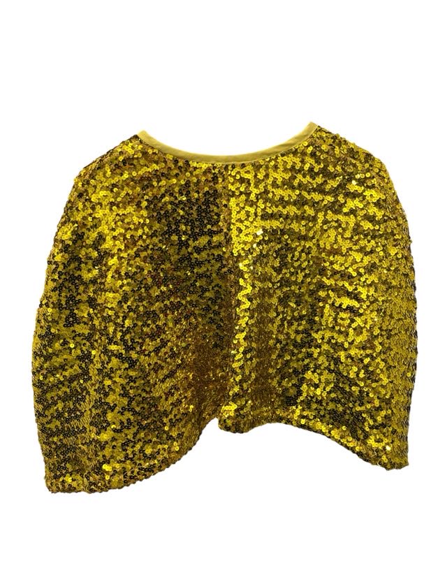 Gold Sequin Capelet (Theatre Garage Brand)