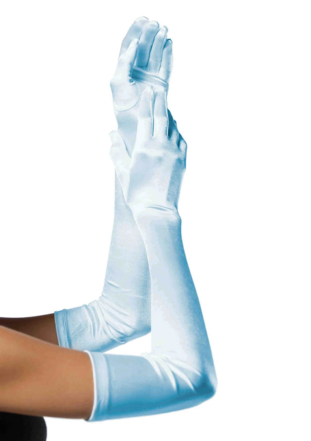 Opera Length Satin Gloves