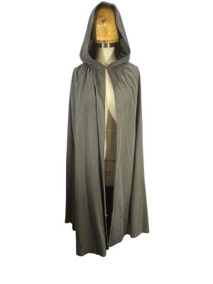 Grey Textured Hobbit Cape -Rental