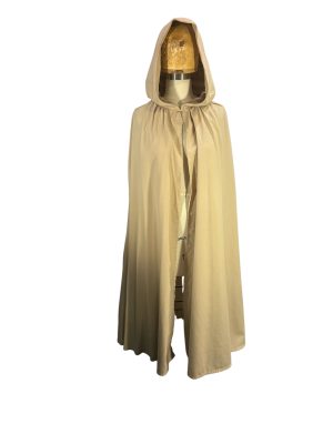 Tan Cotton Hobbit Cape -Rental