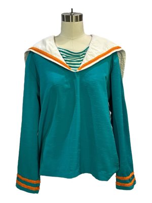 Teal Sailor Shirt -Rental