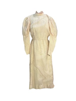 White Dress with Red Polka Dots -Rental