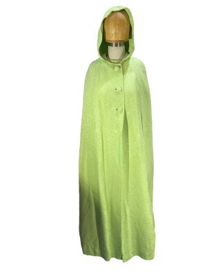 Green Dress with Cape -Rental