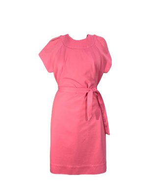 Bright Pink Short Sleeve Dress -Rental