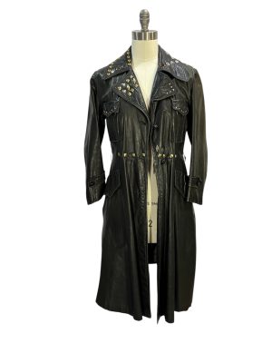 Long Studded Grunge Jacket -Rental