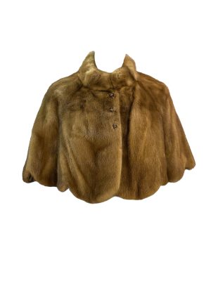 Fur Mink Caplet -Rental