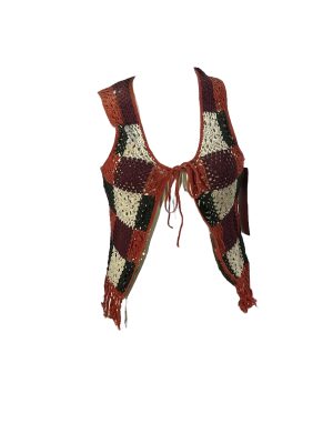 Groovy Crochet Vest -Rental