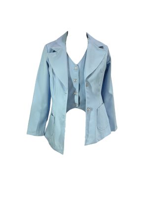 Baby Blue Jacket & Vest -Rental