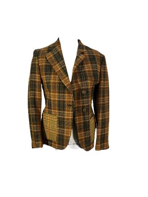 Plaid on Plaid Jacket -Rental