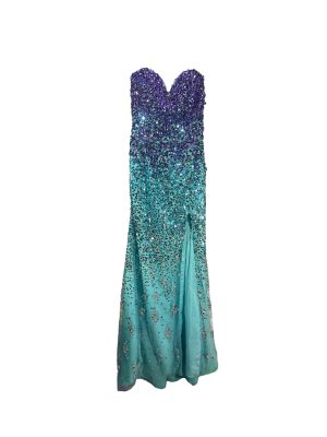 Alyce Blue & Purple Gown -Rental