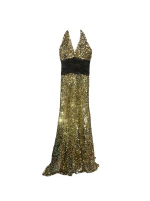 Gold Sequin Gown -Rental