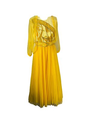 70's Yellow Dress -Rental