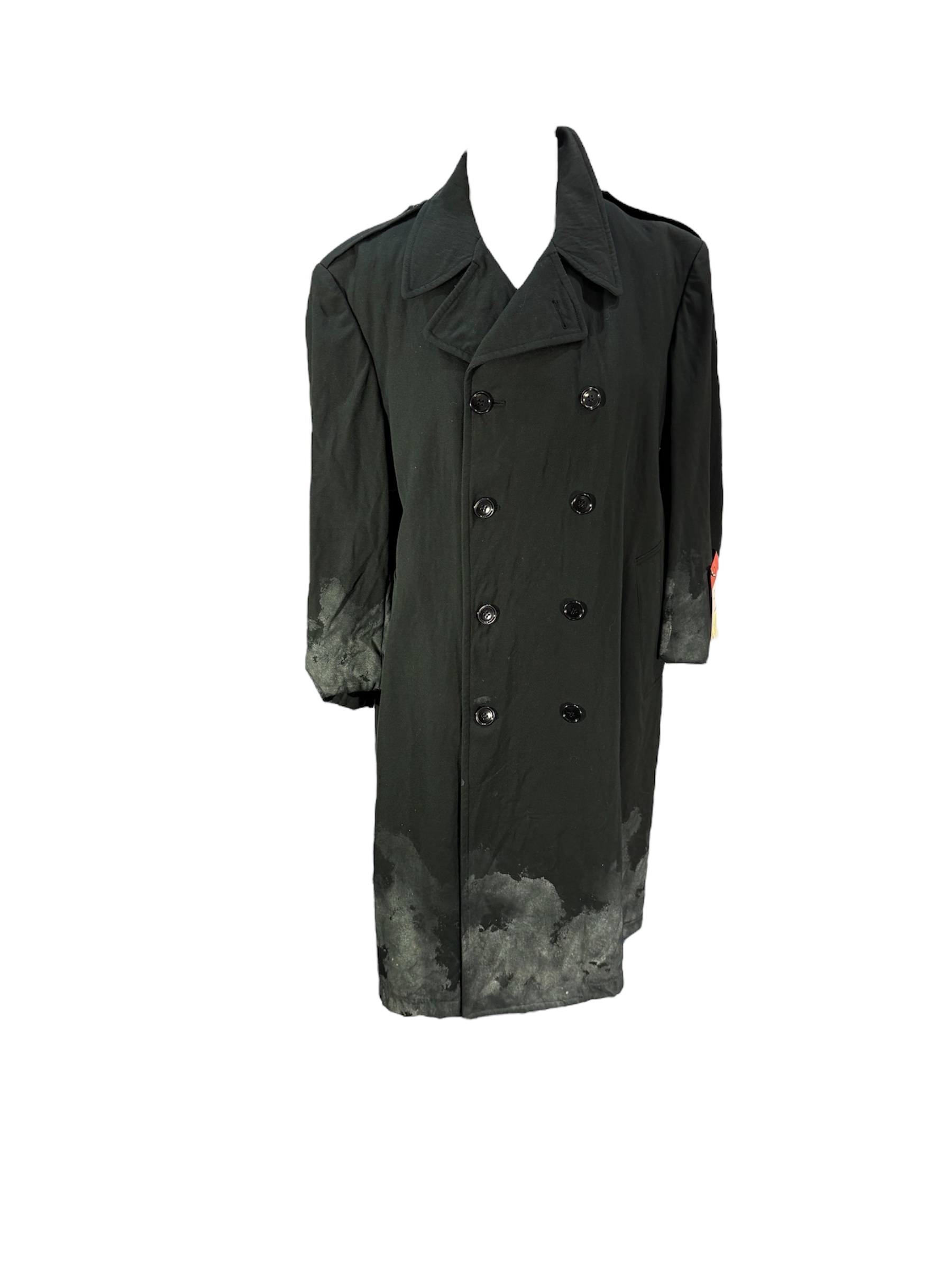 Trench Coat With Mud Effect -Rental