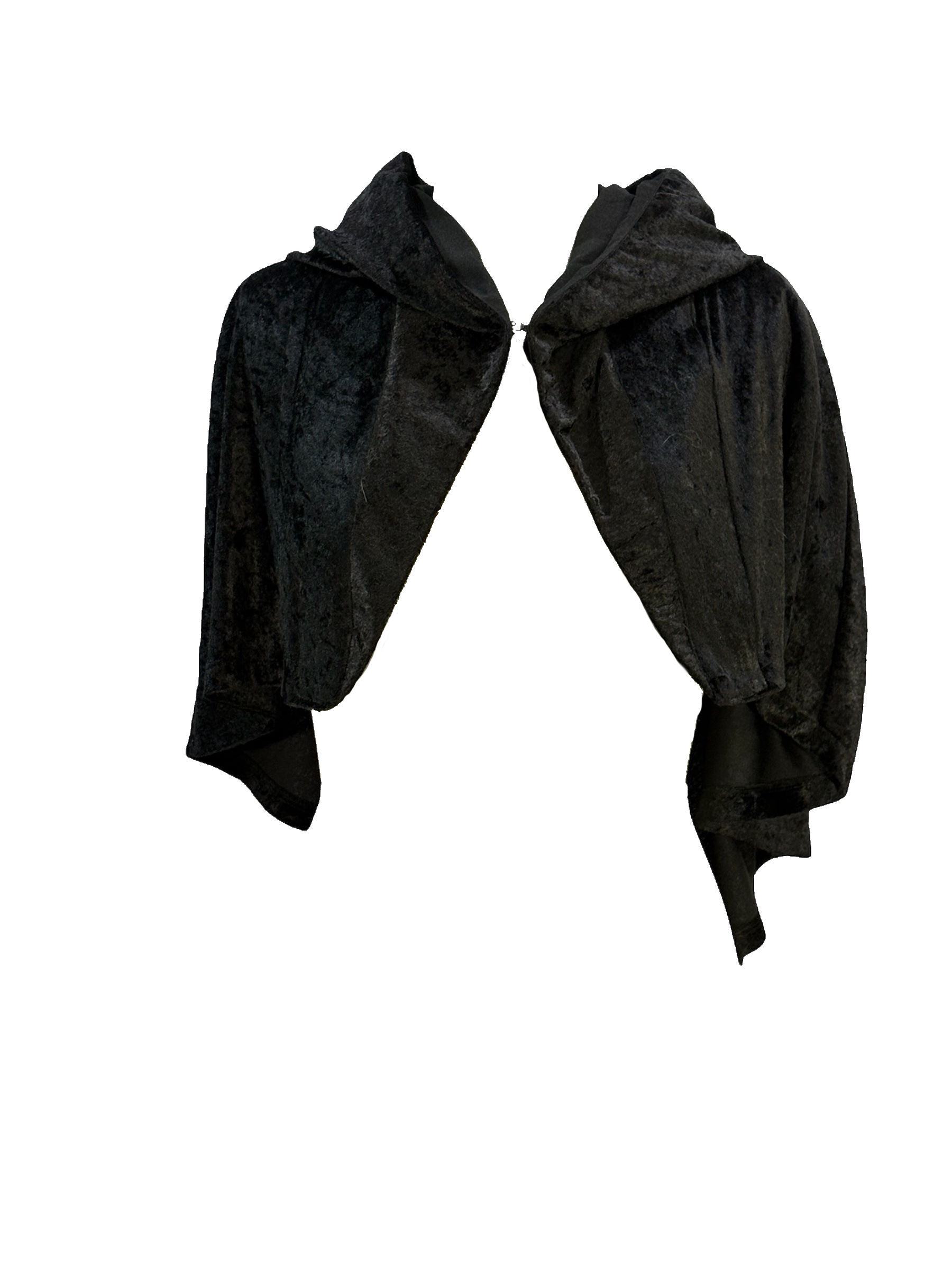 Black Velvet Capelet -Rental