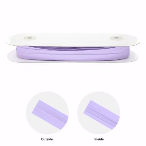 Lavender - Extra Wide Double Fold Bias Tape 5/8" sold by metre