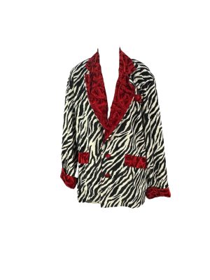 Zebra Entertainer Jacket -Rental