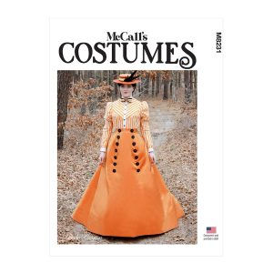 McCALLs M8231 1890S Blouse and Skirt