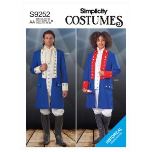 SIMPLICITY S9252 Unisex Costume