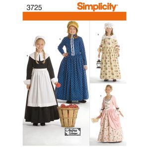 SIMPLICITY 3725 Historical Costume
