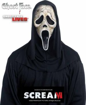 Ghost Face Aged Mask