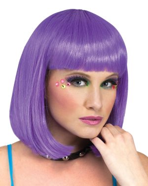 Sherbert Wig -Purple (Bin:10)