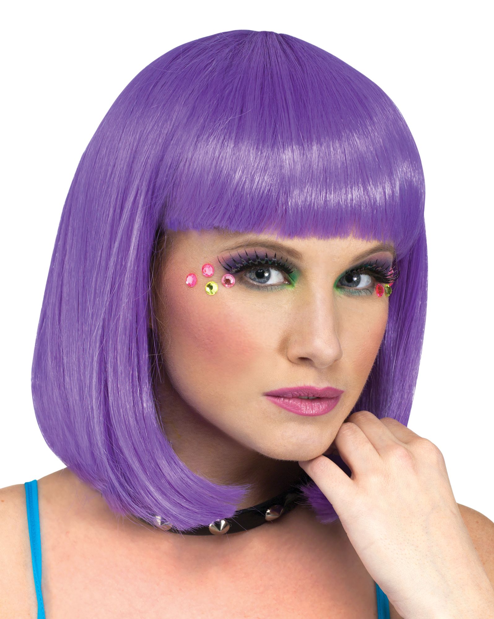 Sherbert Wig -Purple (Bin:10)