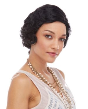 Roaring 20's Wig - Black (Bin:22)