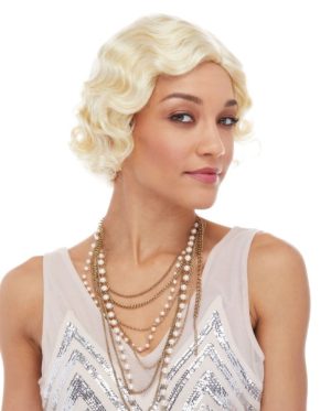 Roaring 20's Wig - Blonde (Bin:22)