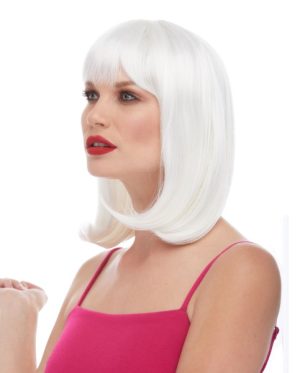 Doll Wig -White (Bin:111)