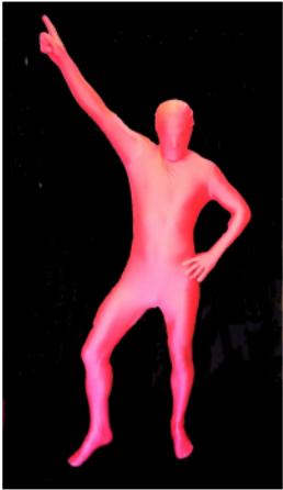 Pink Glow Morphsuit