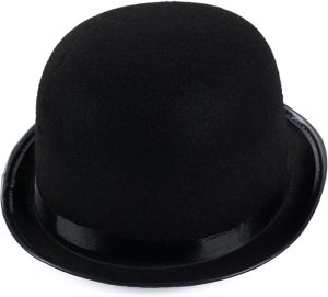 Black Felt Bowler (Bin:74)