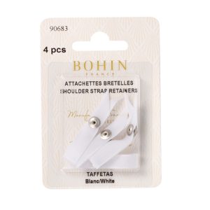 BOHIN Shoulder Strap Retainer White X 4