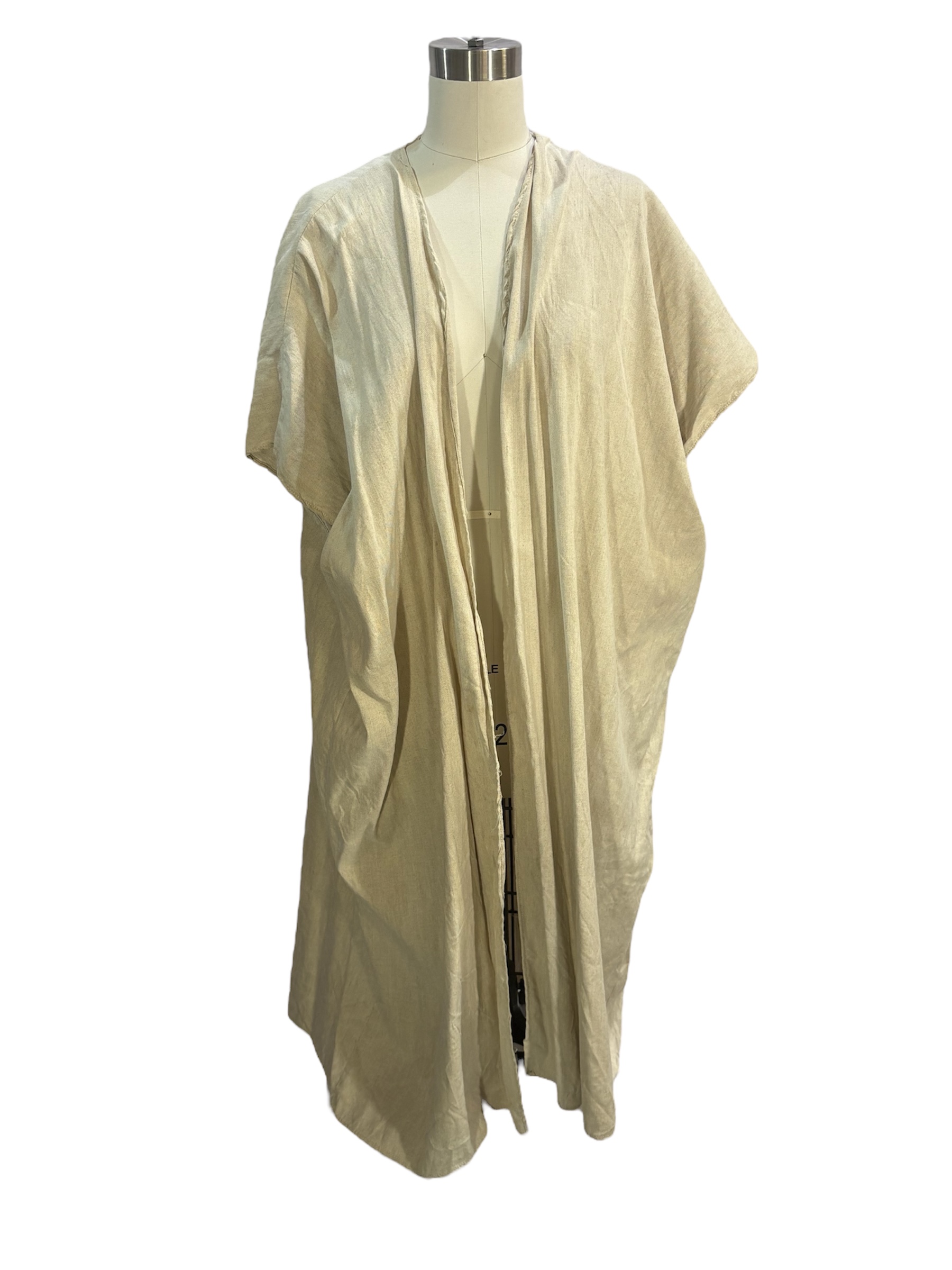 Beige Biblical Over Robe