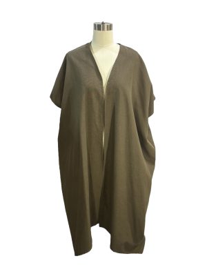 Brown  Biblical Over Robe