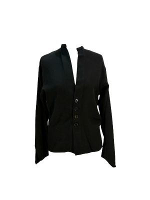 Black Wool Pirate Shirt -Rental