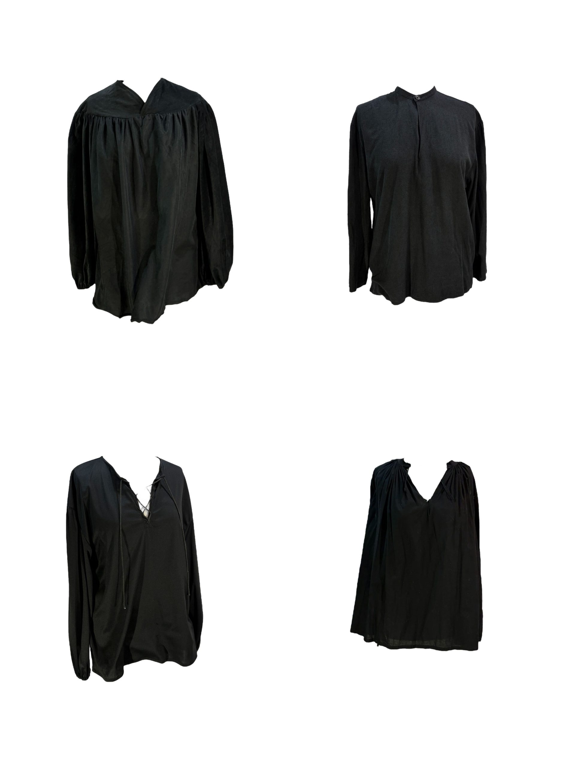 Black Pirate Shirts -Rental