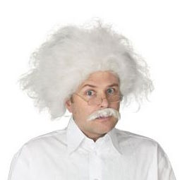 Einstein Wig & Mustache (Bin:93)