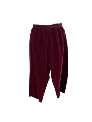Burgundy Velvet Breeches -Rental