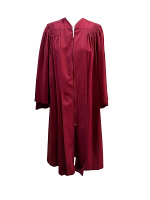 Burgundy Grad/Judge Robe -Rental