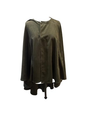 Short Green Suede Cape -Rental