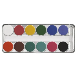 12 color Aquacolor Palette -FP2